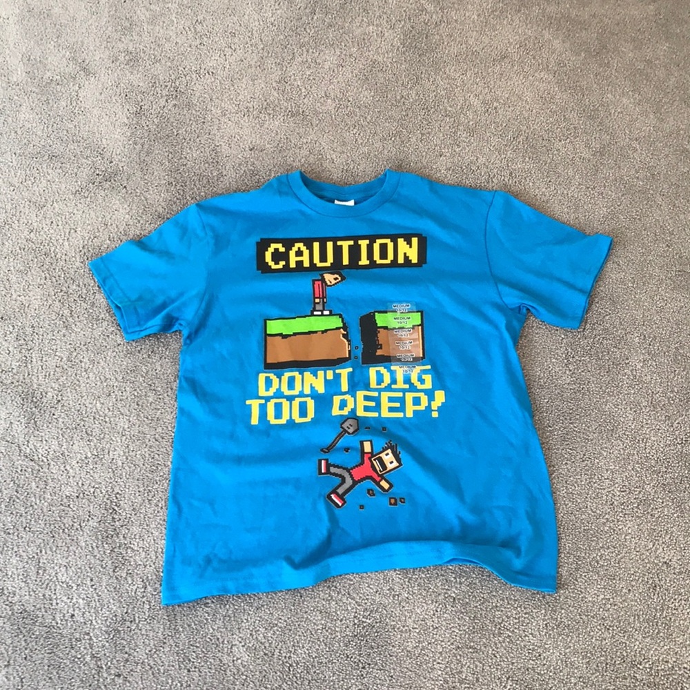 Blue shirt for boys